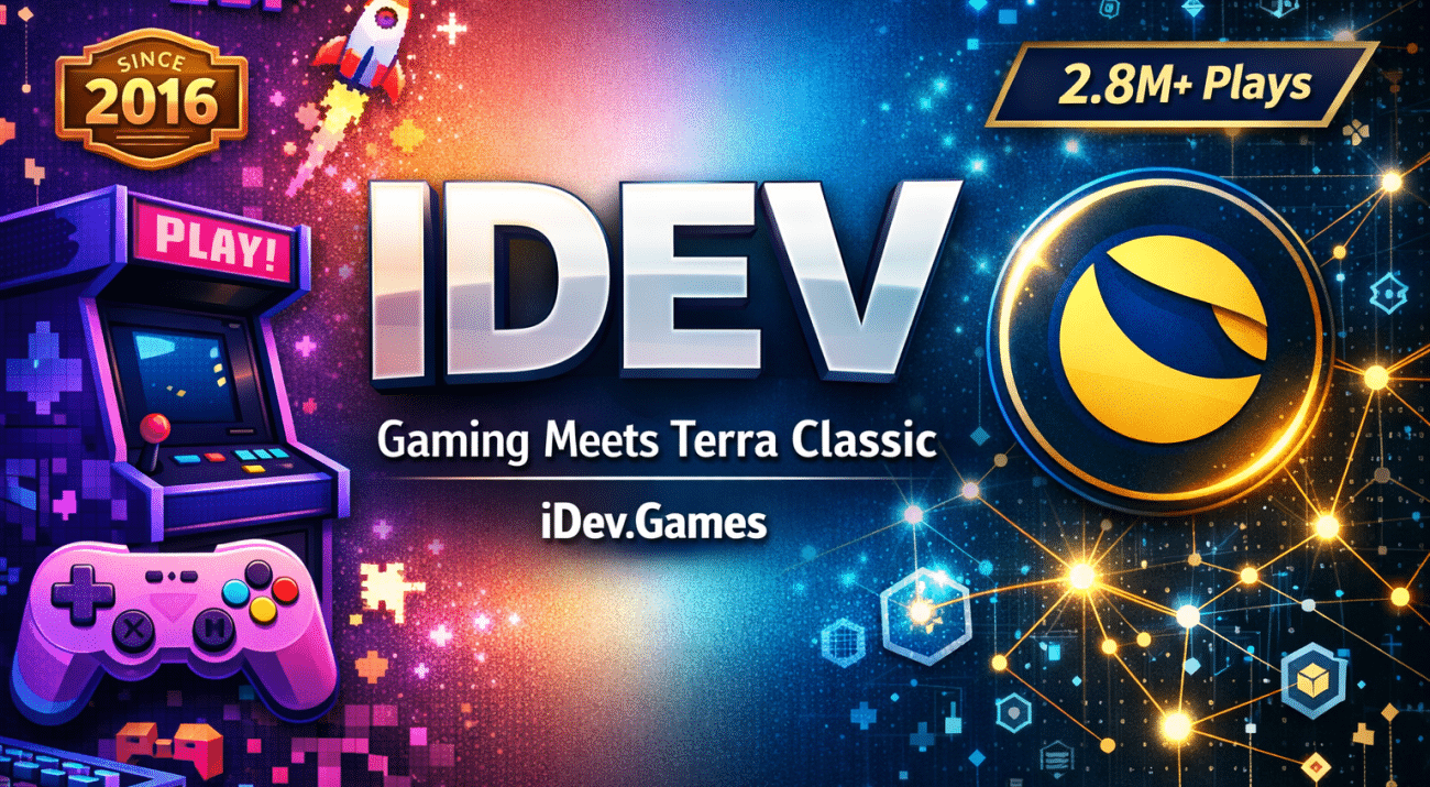 IDEV token integration on Terra Classic connecting a proven gaming platform with blockchain rewards